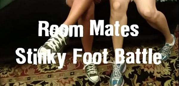  Room Mates Stinky Foot War!